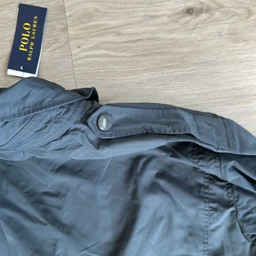 Polo by Ralph Lauren Polo Ralph Lauren Military Style Paratrooper Jacket grey